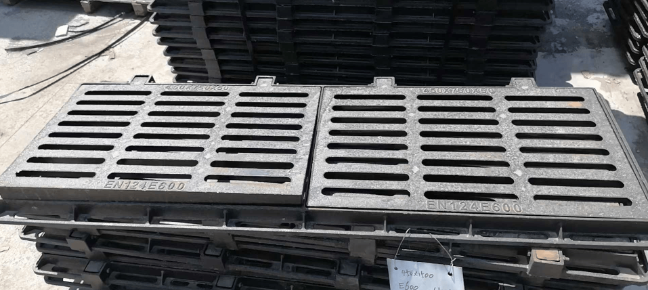 上思球墨铸铁连体双篦展示