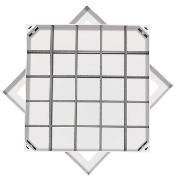 上思不锈钢方井展示